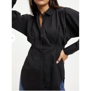 Good American Classic Black Shirt